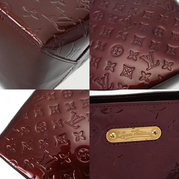 Louis Vuitton Vernis Wilshire Tote Rouge Fauvist Purple Handbag - Picture 10 of 11